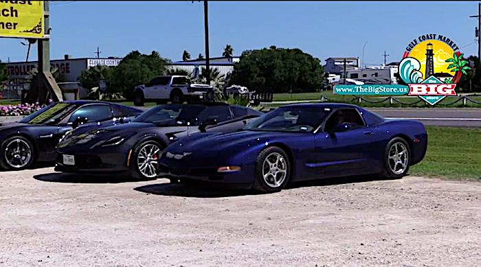 Corvettes, Corvettes and More Corvettes at Jose's In Crystal Beach Tx.