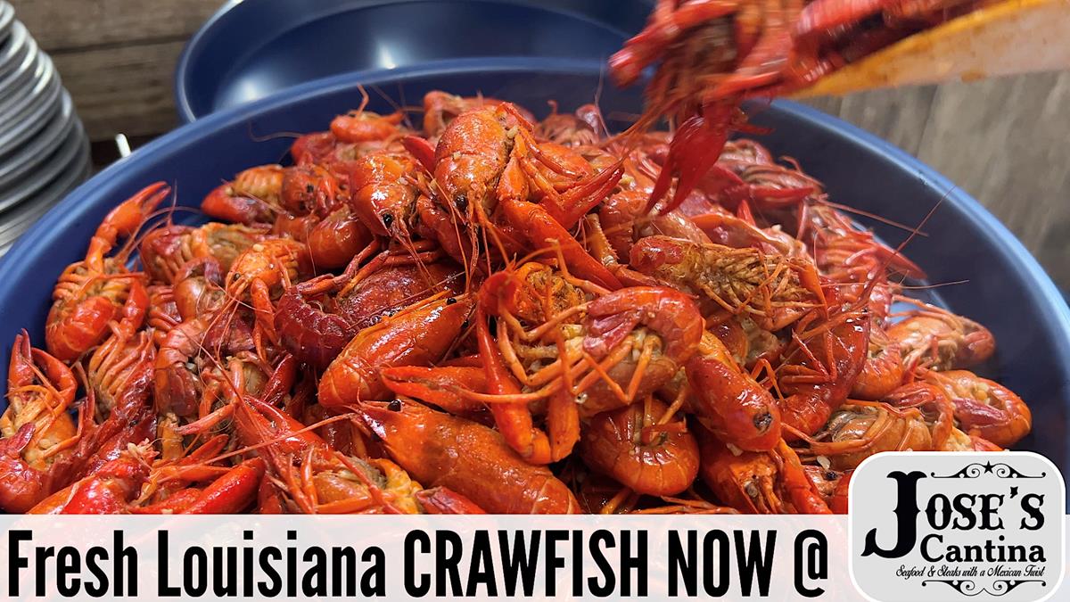 Crawfish Headquarters NOW In Crystal Beach, Texas.