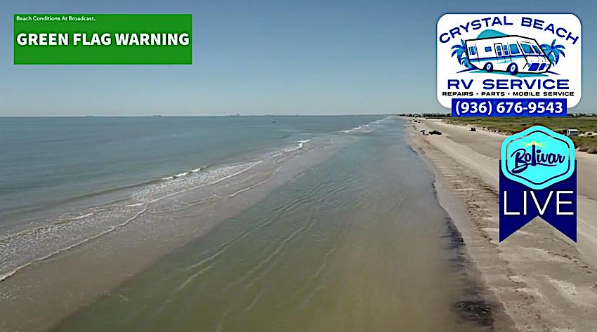 Crystal Beach, Texas A View From Above From Coastal One!