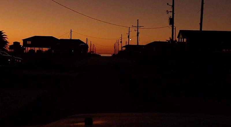 Crystal Beach Texas Blessed With A Painted Sky Sunrise Today.