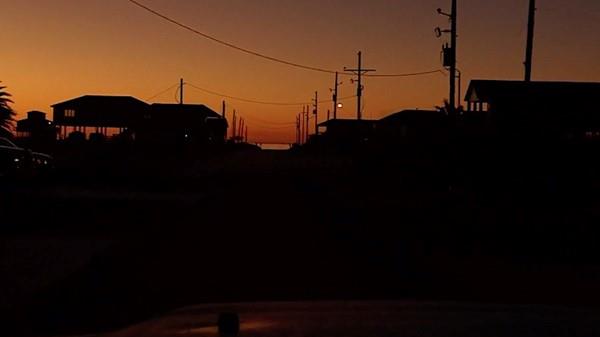 Crystal Beach Texas Blessed With A Painted Sky Sunrise Today.