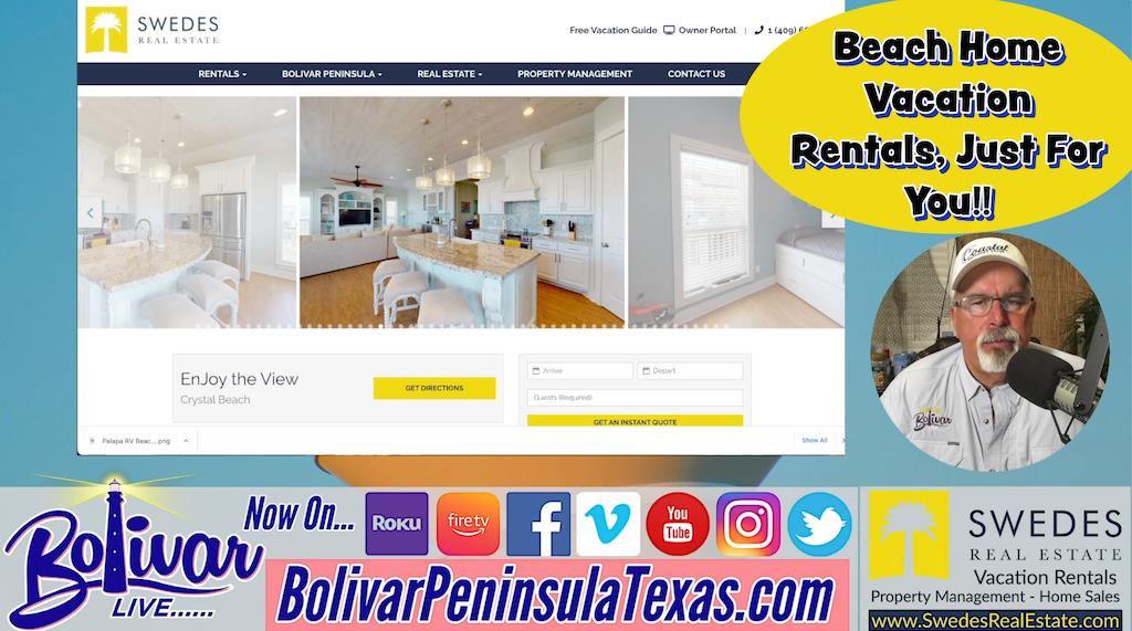 Crystal Beach, Texas Labor Day Weekend Vacation Rentals.