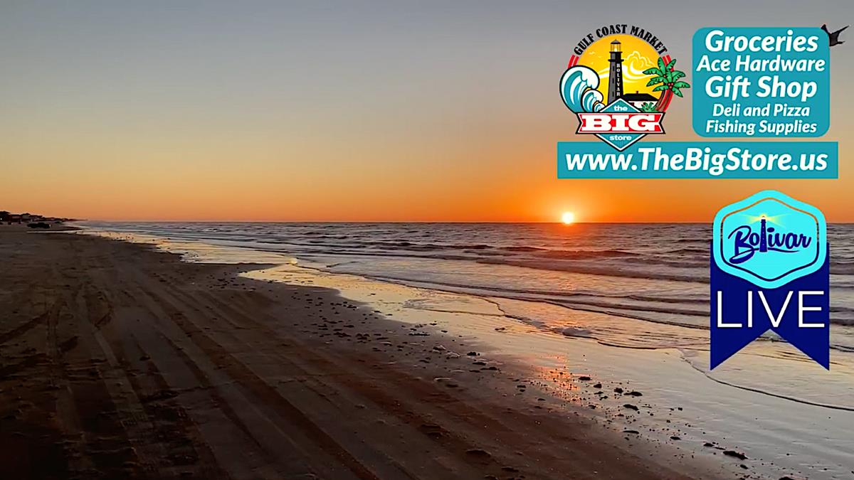 Crystal Beach, Texas, Painted Sky Sunrise.