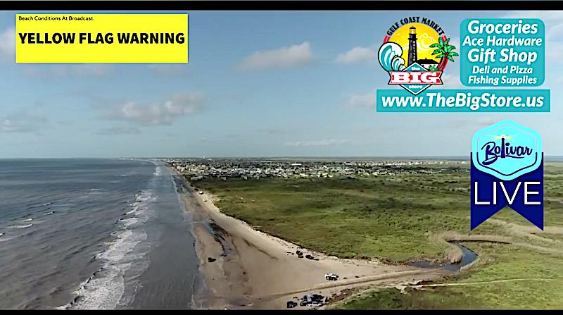 Crystal Beach, Texas View From Above This Awesome Sunday Morning.