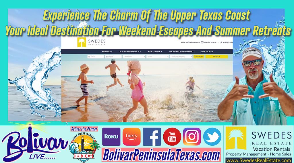 Discover Upper Texas Coast: Perfect for Weekend Escapes & Summer Retreats.