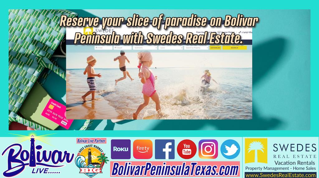 Discover Your Dream Coastal Getaway In Crystal Beach, Texas, With Swedes Real Estate.