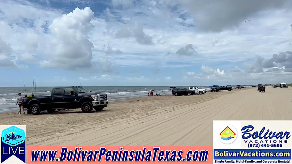 Enjoy A Beachfront In Paradise, On Bolivar Peninsula.