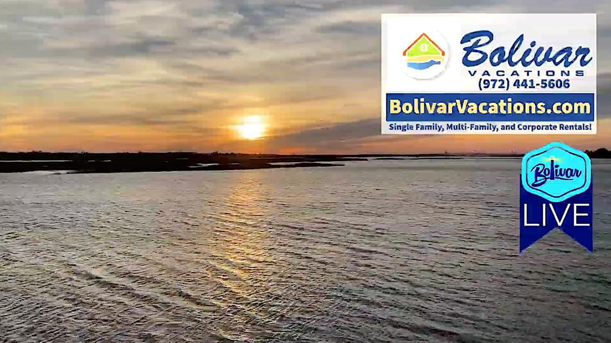 Enjoy A Bolivar Sunset On Loop 108 On Bolivar Peninsula.