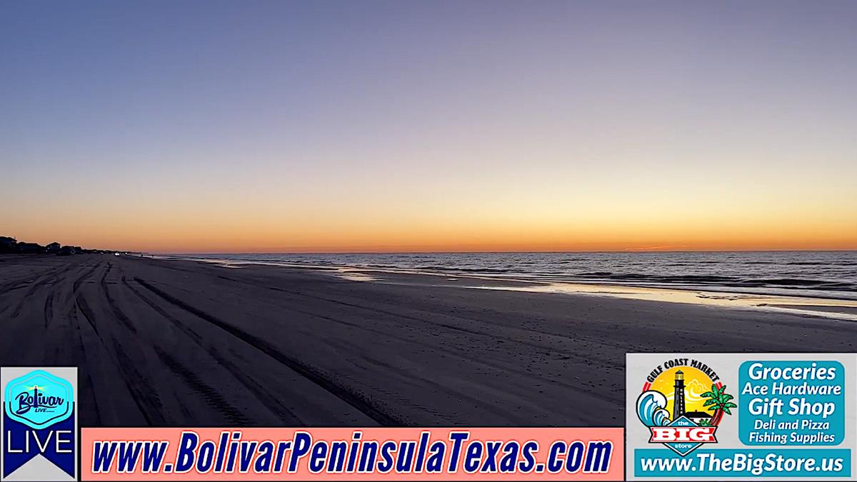 Enjoy A Fall Vacation Beach Front, On Bolivar Peninsula.