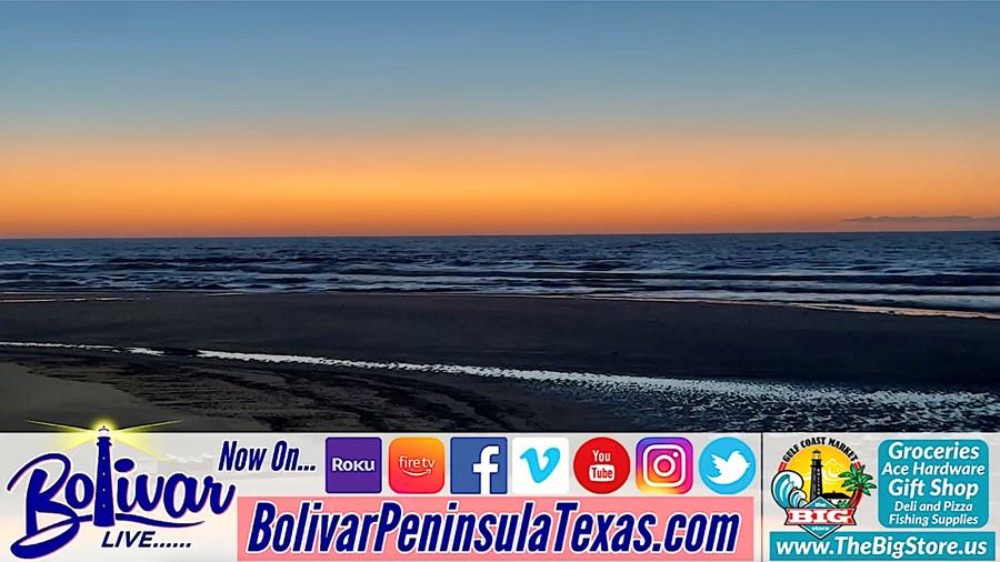 Enjoy Monday Morning Coffee, Beachfront With Bolivar Live.