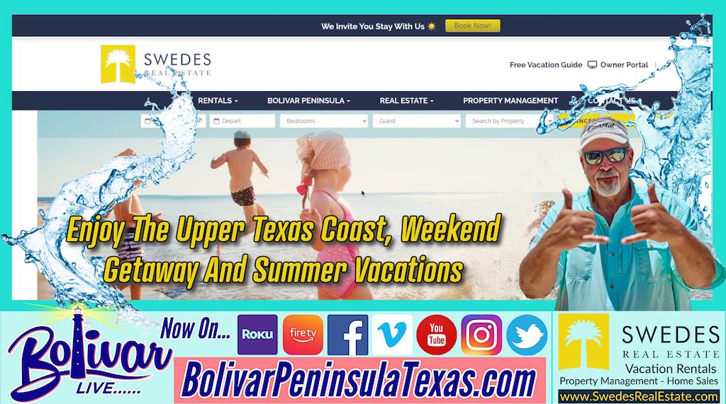 Enjoy The Upper Texas Coast, Weekend Getaway And Summer Vacations