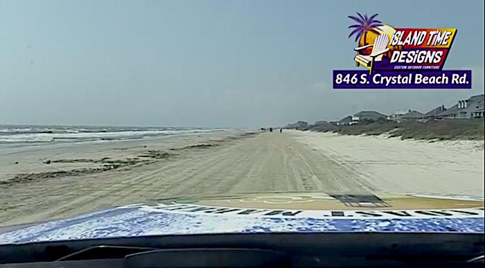 Enjoy The View Today, Beachfront For Lunch In Crystal Beach, Texas!