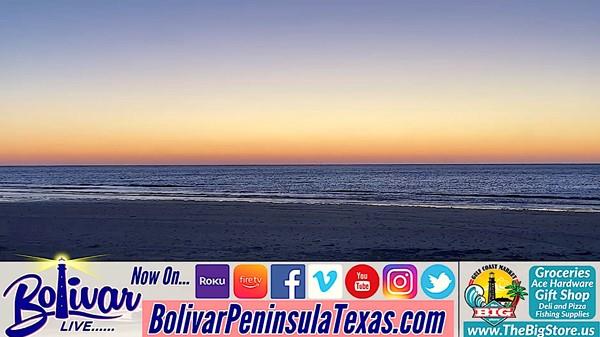Enjoy Your Coffee And Painted Sky With Bolivar Live Beachfront.