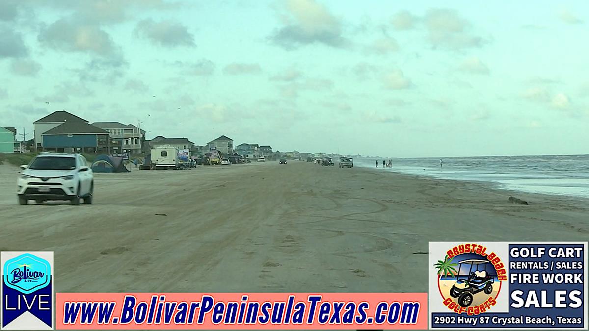 Evening Stroll Beachfront, By Truck Or Golf Cart Is Relaxing