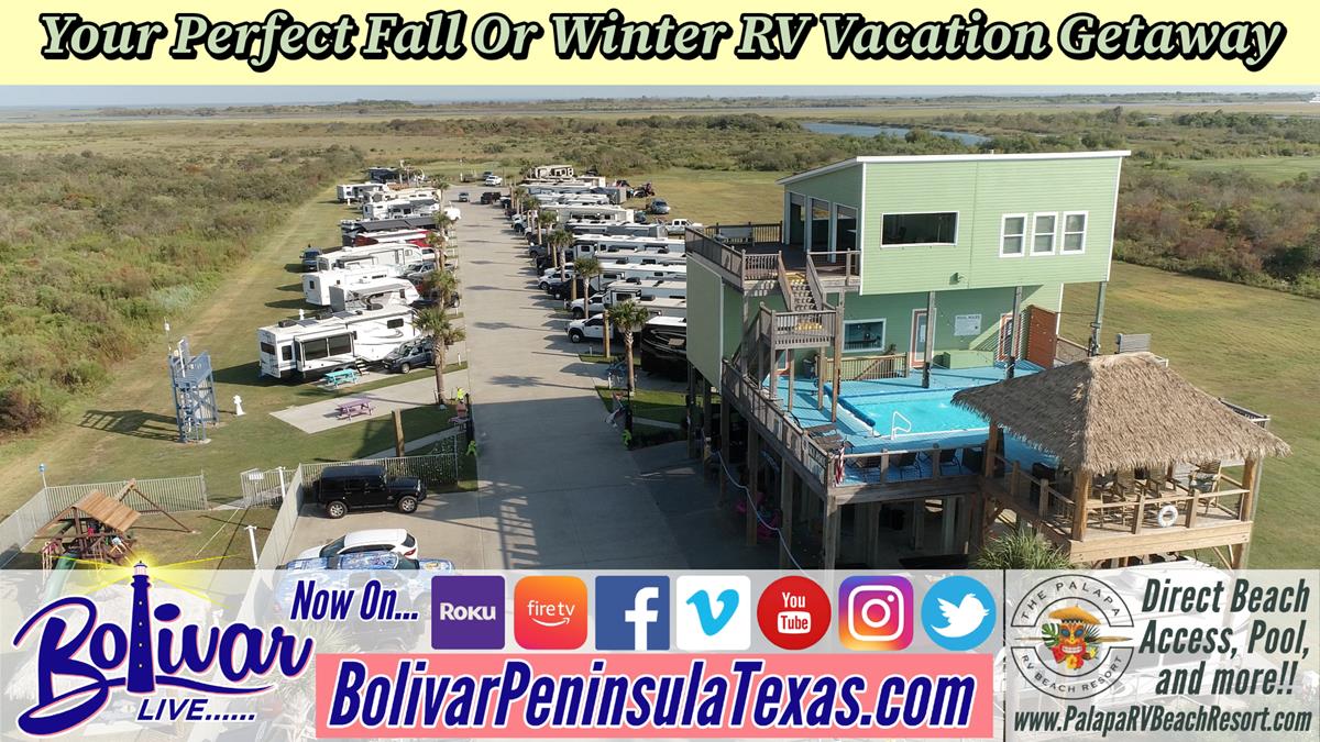 Fall And Winter Vacation Destination At Palapa RV Beach Resort.