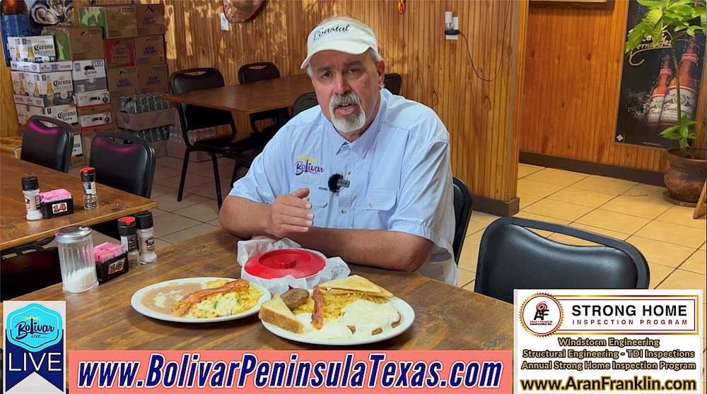 Family Owned Mexican Restaurant, Bolivar Peninsula.