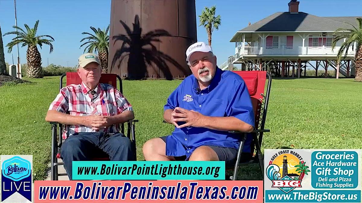 From Bolivar Peninsula, It's the Bolivar Live, Lighthouse Series.