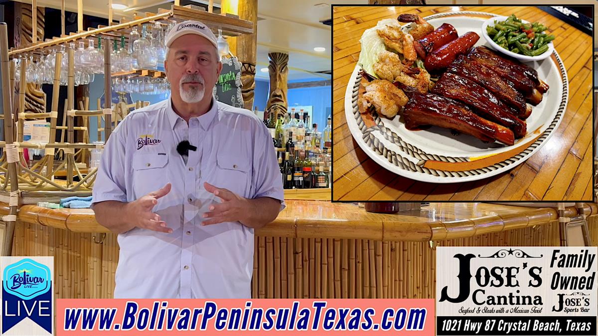 From Jose's Cajun Seafood and Steaks, It's Bolivar Live.