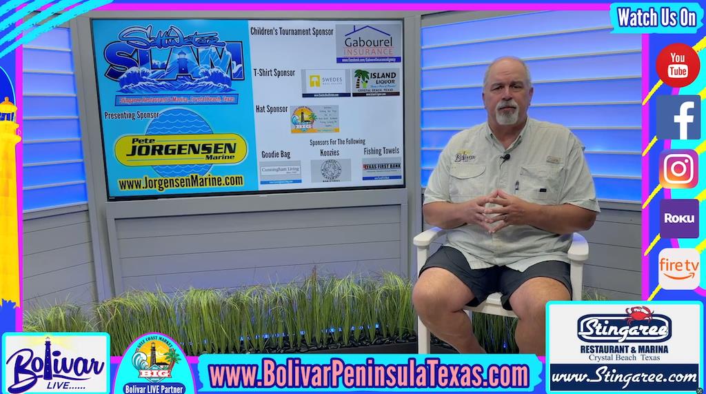 Gabourel Insurance- Saltwater Slam Kids Fishing Tournament Oct 12, 2024, Stingaree Restaurant.