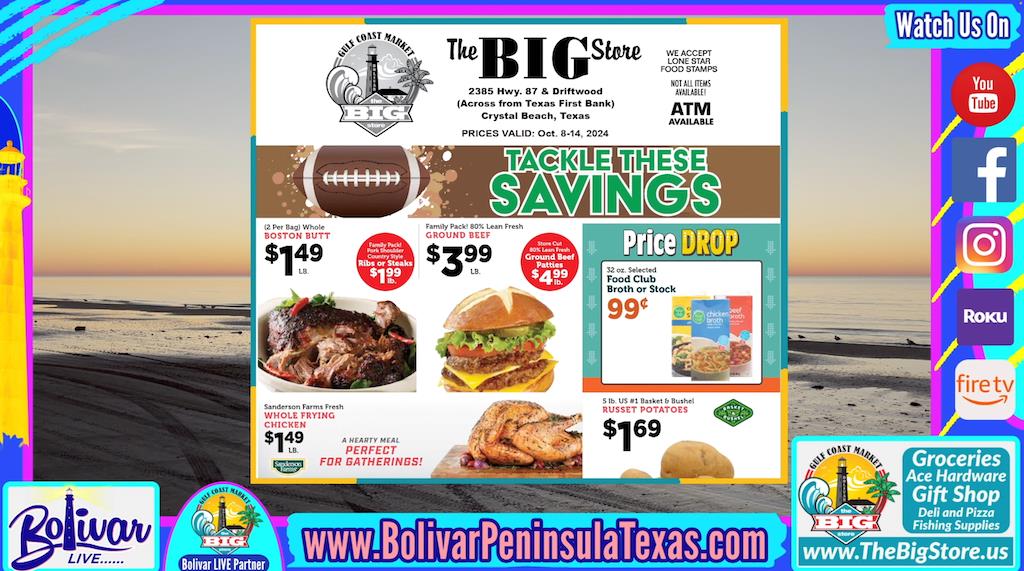 Get Ready for This Week's Sales Ad! Stop by The Big Store and Save Big!