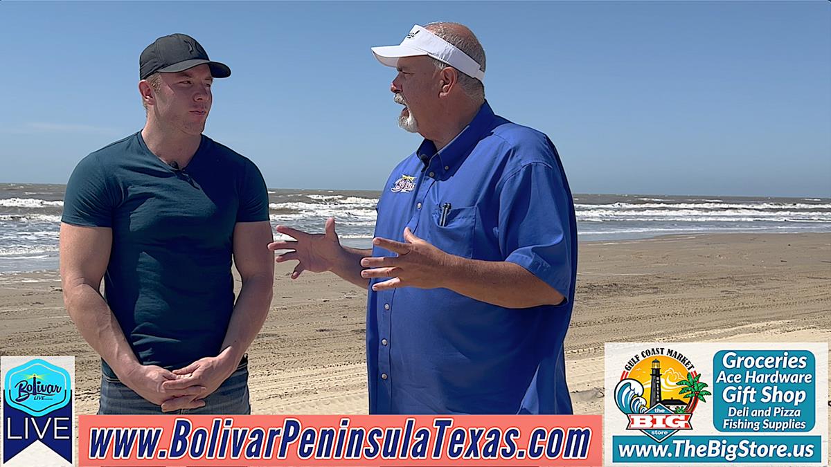 Getting Ready For Hurricane Season 2022 On Bolivar Peninsula.