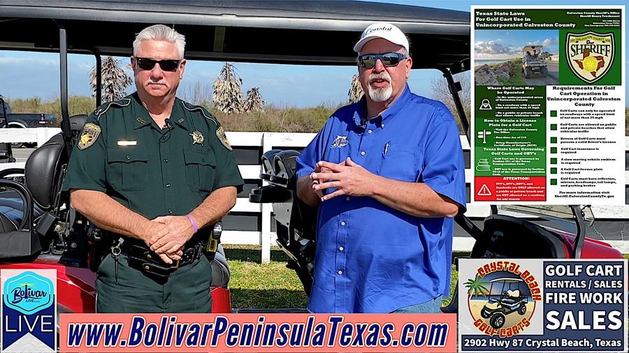 Golf Cart, OHVs, and UTV New Laws For Bolivar Peninsula.