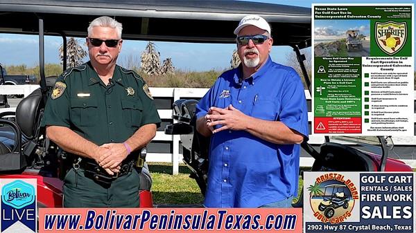 Golf Cart, OHVs, and UTV New Laws For Bolivar Peninsula.