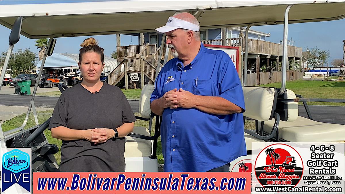Golf Cart Rentals, Crystal Beach, Texas