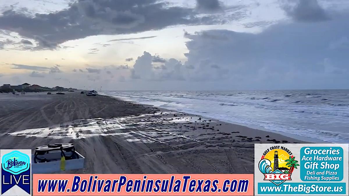 Good Morning Everyone From The Bolivar Peninsula Beachfront