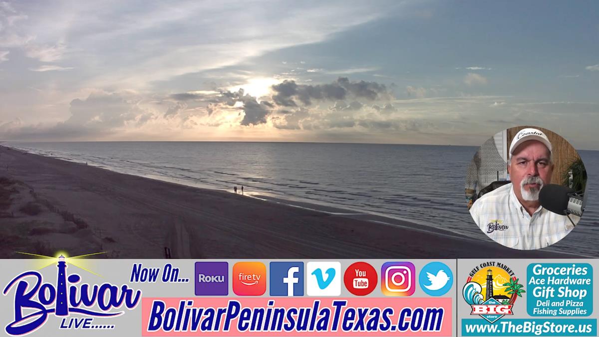 Grab Your Coffee Enjoy The Beach View, This Saturday Morning In Crystal Beach, Texas