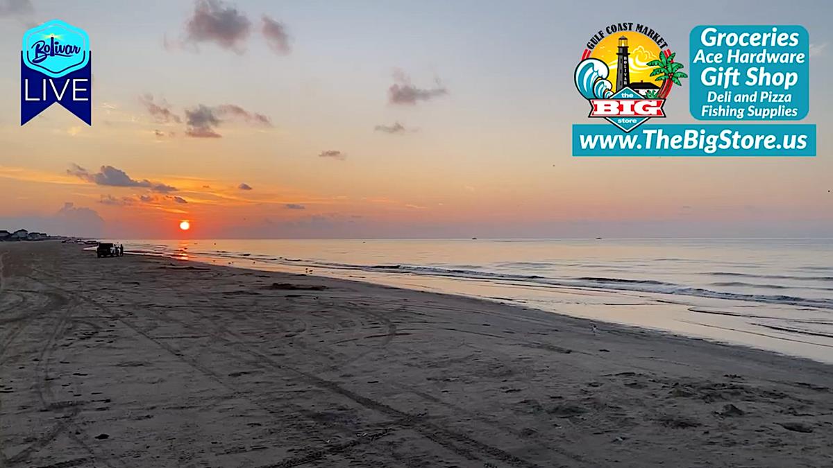 Great Thursday Morning Sunrise, Crystal Beach, Texas.