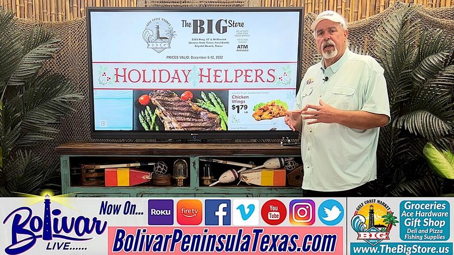 Gulf Coast Market Weekly Sales Ad, Starts Today On Bolivar Peninsula.