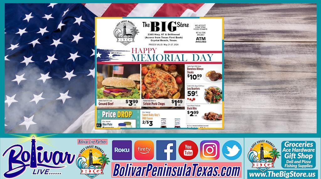 Happy Memorial Day! Check Out This Week's Big Store Ad.