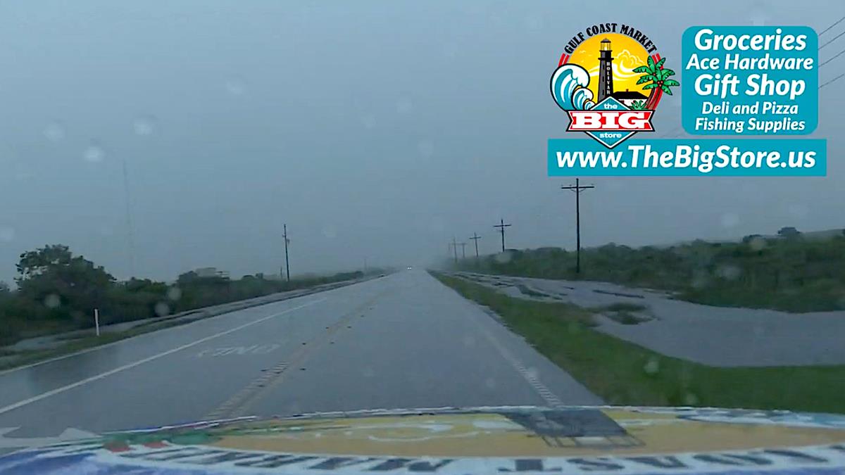 Heavy Rains, Clue #2 And Drive Into Crystal Beach, Texas