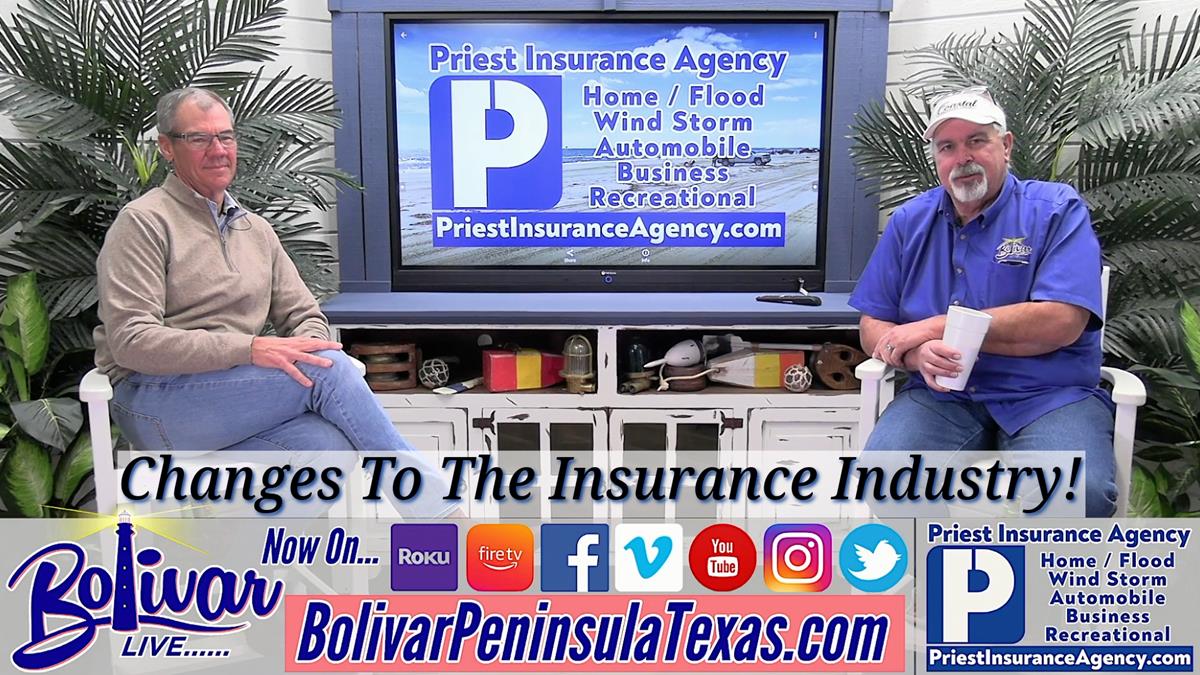 Insurance Talk With Priest, Changes To The Insurance Industry.