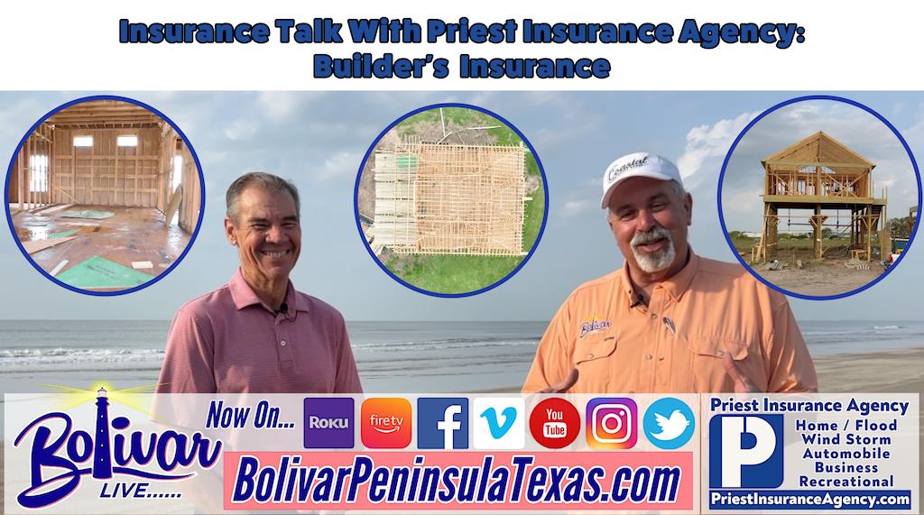 Insurance Talk With Priest Insurance Agency. Builder's Insurance.