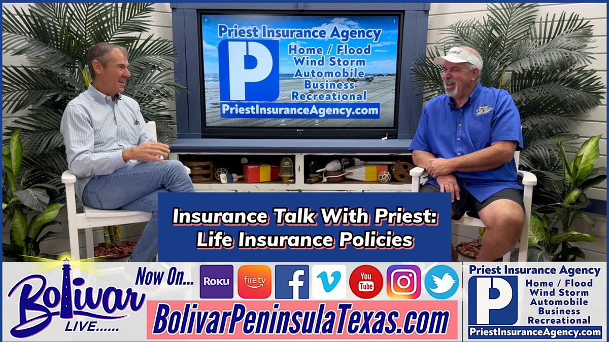 Insurance Talk With Priest, Life Insurance Policies.