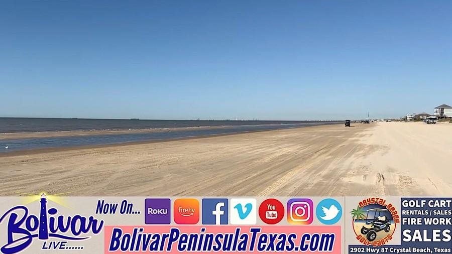 It's Beach Time In Crystal Beach, Texas.