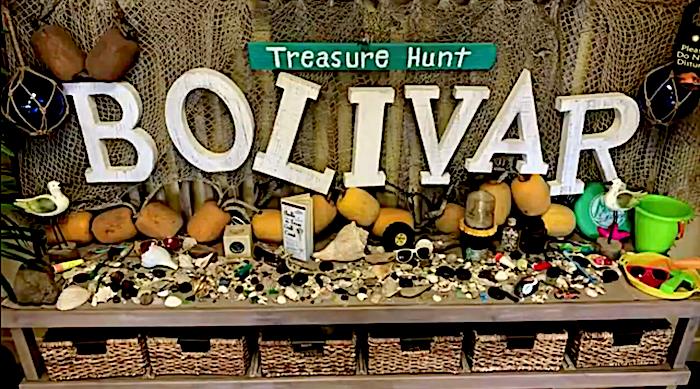 It's Bolivar LIVE, Class Is In Session, Treasure Hunting and Shark Tooth Shuffle Beachfront.