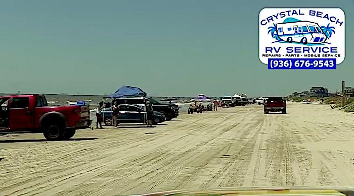 It's Friday, A Beachy Weekend Is Ahead In Crystal Beach, Texas For All To Enjoy!