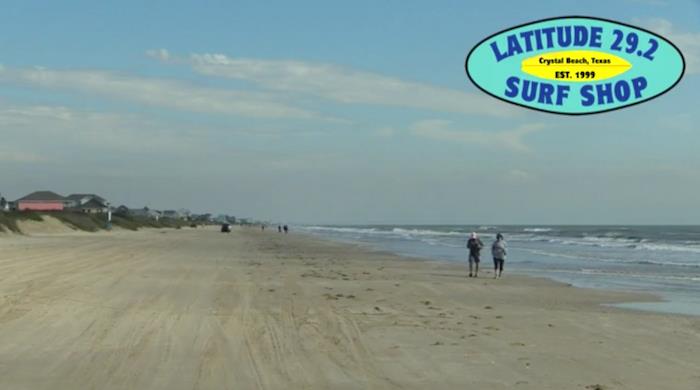 It's Sunny Skies In Paradise, Crystal Beach Texas Beachfront For Lunch!