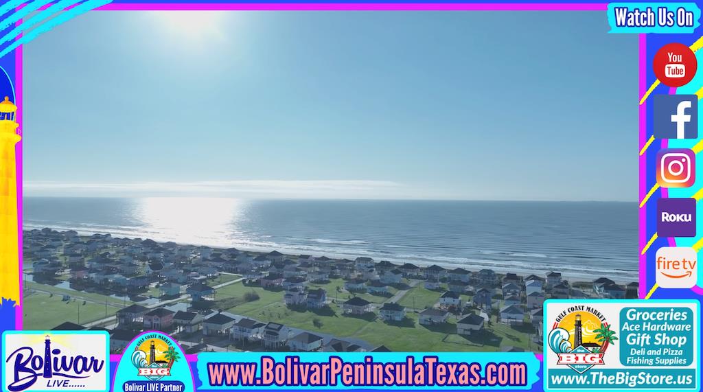 It's The Weekend, Time For A Road Trip To The Beach, On Bolivar Peninsula.