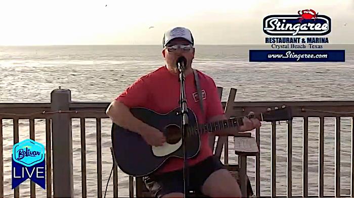 Jason Allen LIVE On Bolivar LIVE In Crystal Beach, Texas!