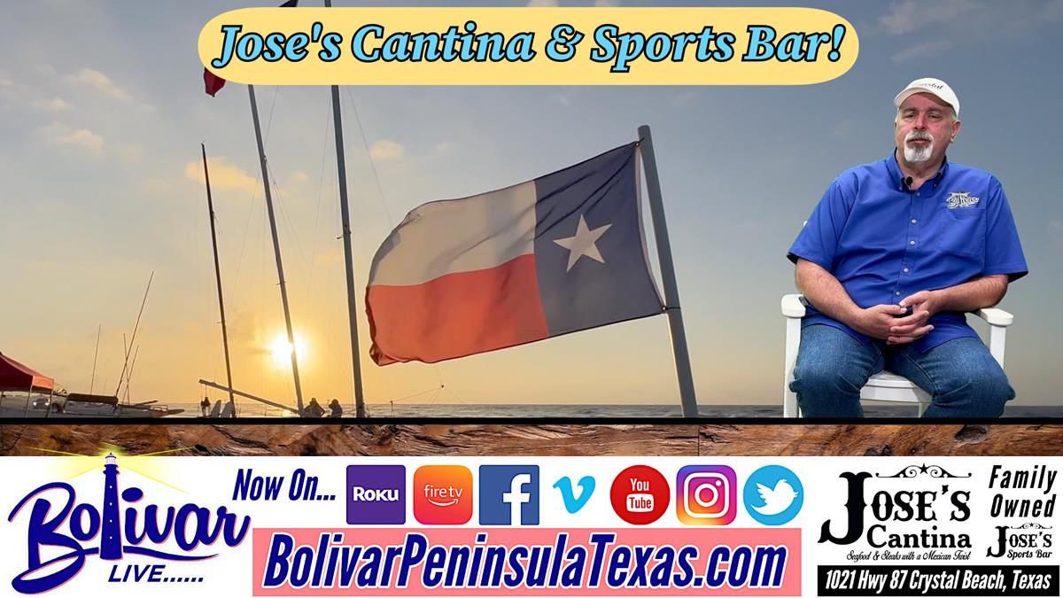 Jose's Cantina & Sports Bar, Here On Crystal Beach, Texas!