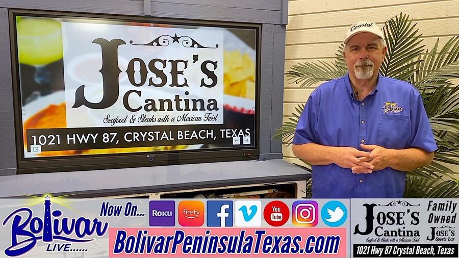 Jose's Spring Break, Seafood, Crawfish and Live Music.