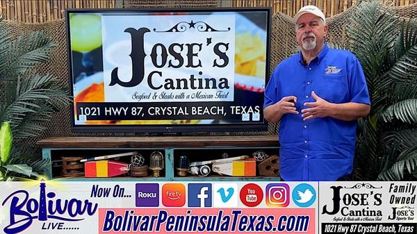 Jose's Weekend Outlook, Fresh Seafood, Crawfish and Live Music.