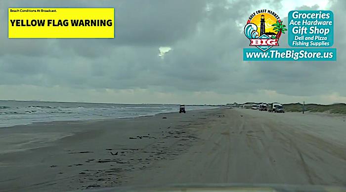 Keeping Our Eyes On The Gulf From The Beachfront On Bolivar Peninsula!