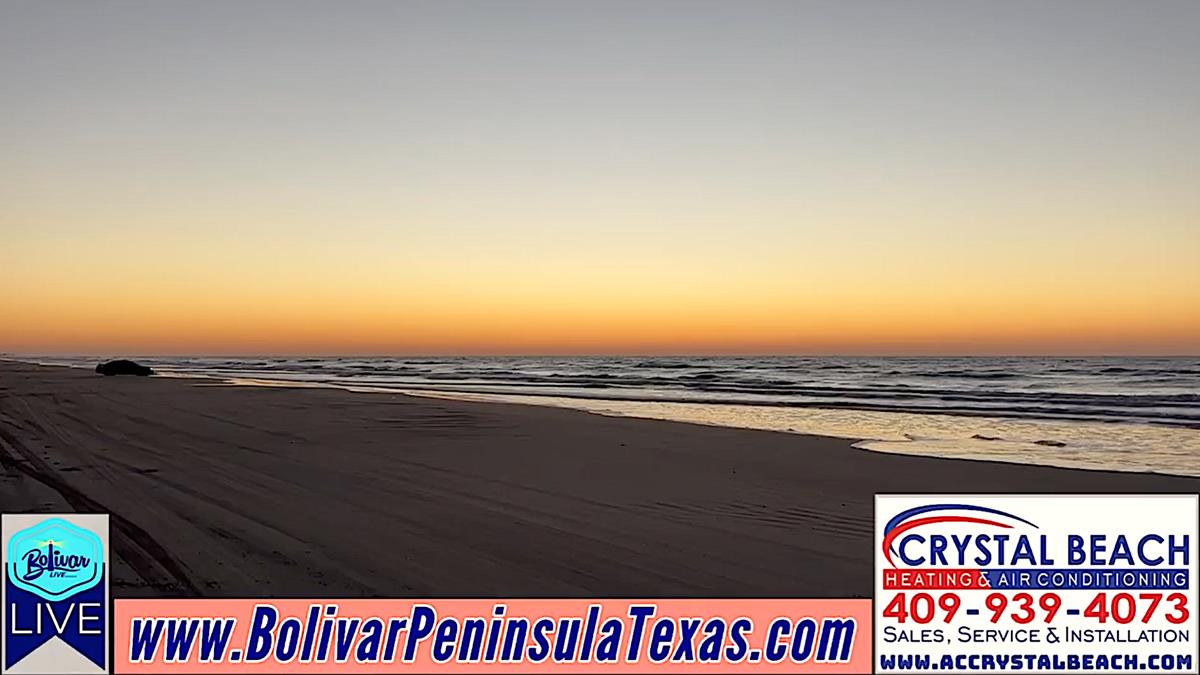 Kicking Off A Fall Weekend With A Painted Sky On Bolivar Peninsula.