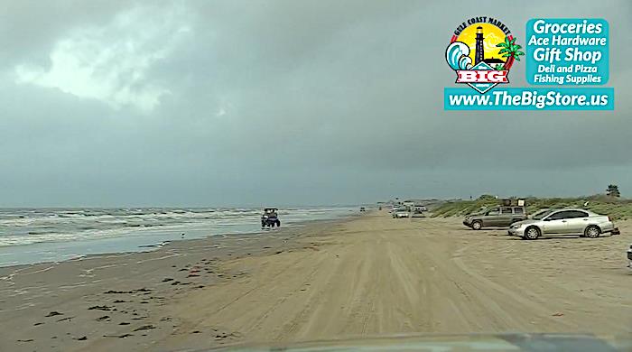 Kicking Off Memorial Day Weekend Beachfront In Crystal Beach, Texas.