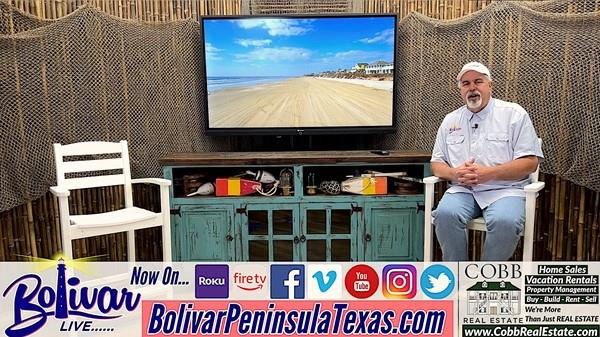 Live In Crystal Beach, Texas From The NEW Bolivar Live Studio.